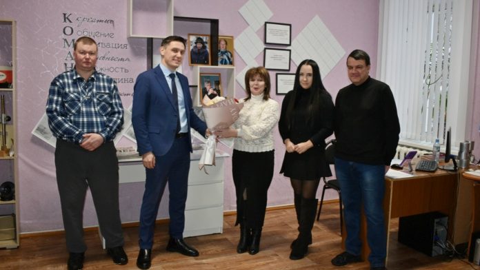 Глава поздравил журналистов. Ермишь.14.01.25