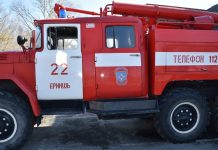 В Ермиши горела баня и хозяйственные постройки