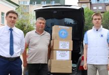 Ермишинцы передали на передовую гуманитарный груз