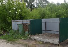 В Ермиши оборудовали контейнерную площадку для негабаритных отходов