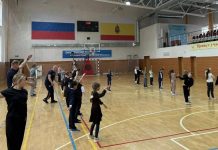 В Ермиши прошла «Зарядка с чемпионом»