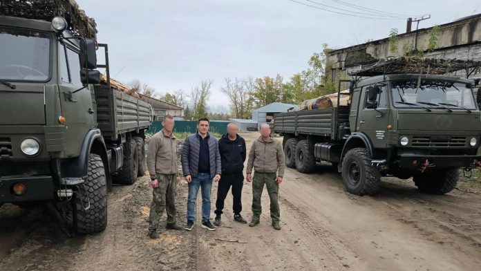 гуманитарный груз.Ермишь.7.10.26